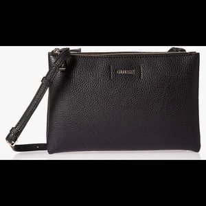 Varsity Pop Mini Crossbody Faux Grained Leather Purse